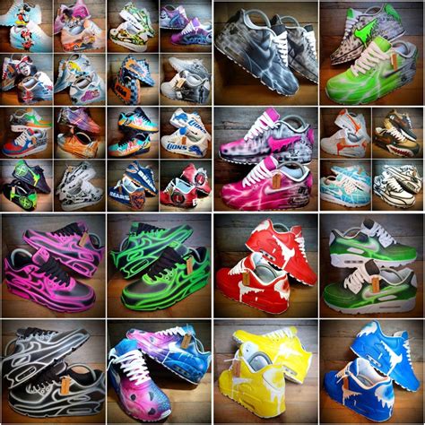 Custom Painted Trainers - Send in Your Own Shoes for Personalisation - Etsy