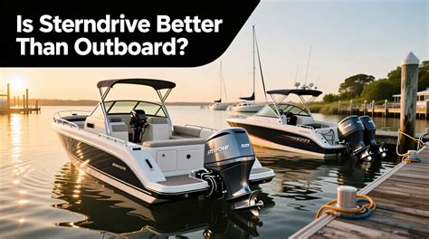 How to Choose Sterndrive, Is Sterndrive Better Than Outboard?