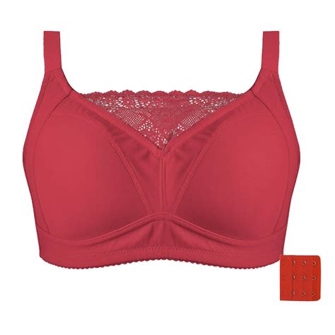 Peichun Lace Post Surgery Bras for Mastectomy Women Wireless Full Coverage Everyday Bra with ...