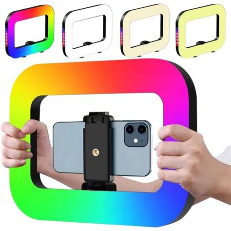 Aro De Luz Rgb Led Multicolor 20 Cm | MercadoLibre.com.ec