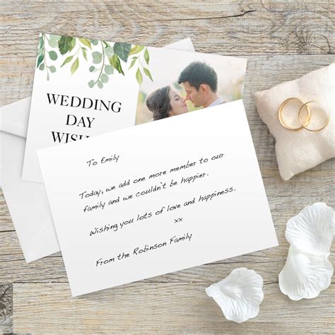 Wedding card wishes ideas | Honestweddingadvice.com