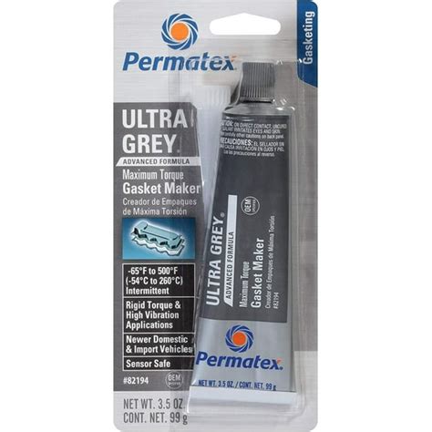 Permatex High-Temp Red RTV Silicone Gasket Maker - Universal Fit - 11 ...
