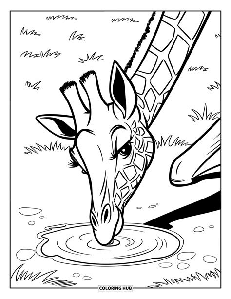 110+ Giraffe Coloring Pages for Kids & Adults (Free Printable PDFs)