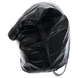 Balenciaga | Bags | Balenciaga Black Trash Shoulder Bag Leather Bag ...