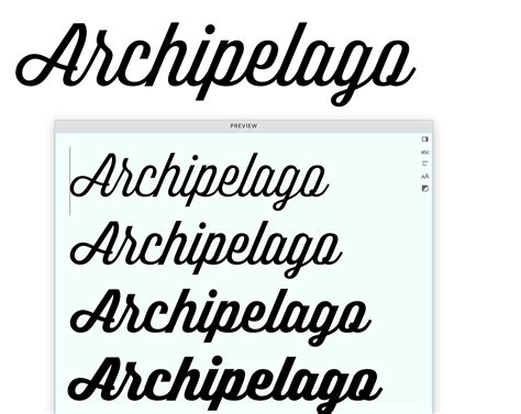 Font Script: Dari satu gaya Regular menuju sebuah keluarga script | by ...
