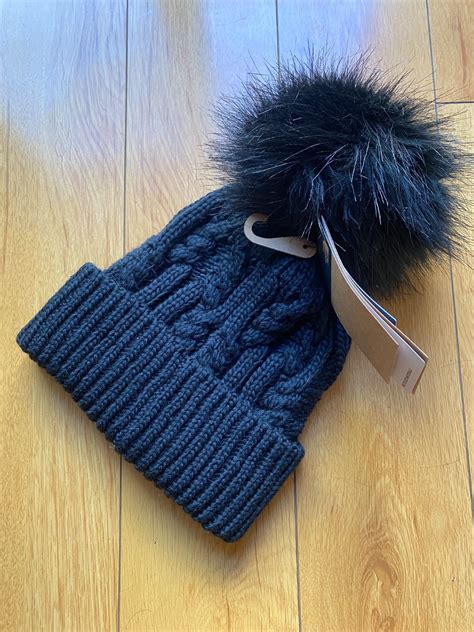 THE NORTH FACE Women's OH MEGA FUR POM BEANIE TNF Black One Size