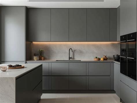 Grey Kitchen Cabinets for Modern and Shaker Styles - VIC Cabinet