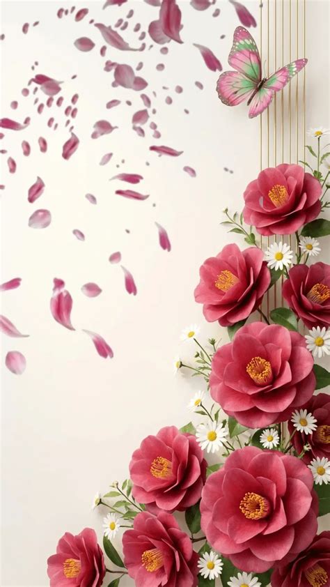 Free Animated Flower Background Template to Edit Online