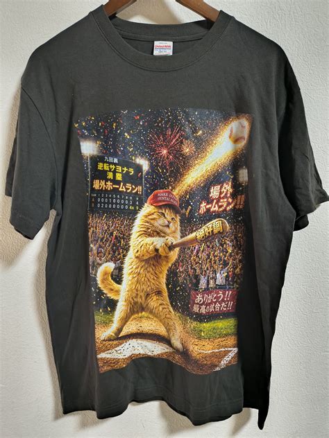 卍逆転サヨナラ満塁場外ホームラン卍 Tシャツ スミ | 卍ヘンタイワークスONLINE STORE卍