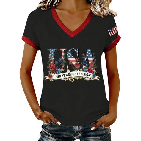 JWSVBF Patriots Shirt for Women Patriotic Cute Clothes 2026 Spring ...