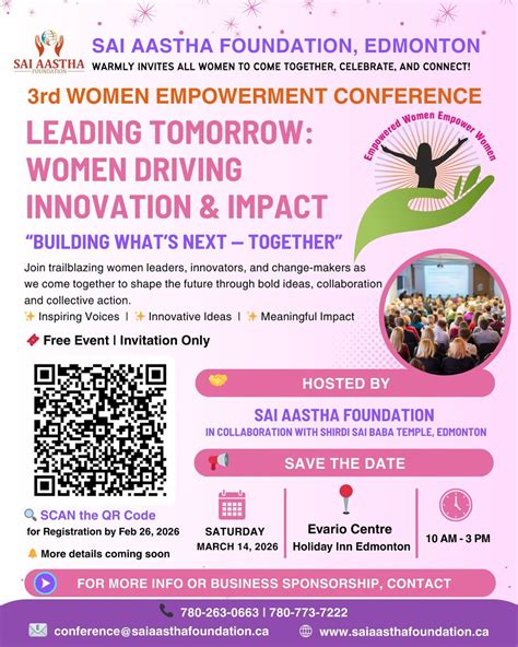 3rd Women Empowerment Conference on “Leading Tomorrow: Women Driving ...