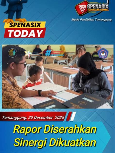 Penyerahan Laporan Hasil Belajar SMP Negeri 6 Temanggung | TikTok