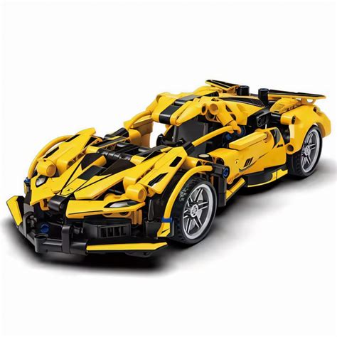 Mechanical Supercar Building Block Set (1:18 Scale Model) – Giftoo