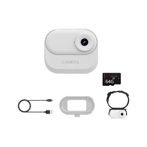 High-Definition Pet Camera With Magnetic Charging Portable Wearable ...