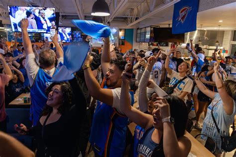 Thunder fans celebrate Oklahoma City's first-ever major professional ...