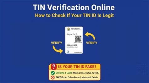 TIN ID Verification Online: How to Check If Your TIN ID Is Legit - Tin ID Philippines