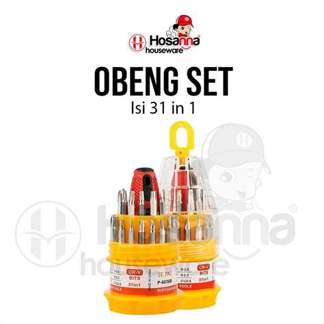 Jual Obeng Set 31 in 1 / Obeng Magnetik Alat Serbaguna - Kota Surabaya ...
