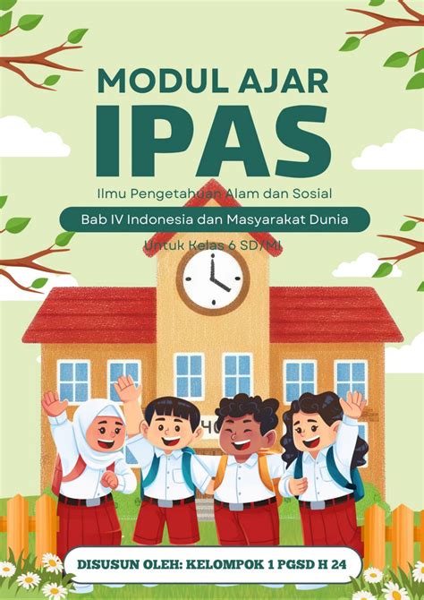 Modul Ajar IPS SD Kelas VI: Kerja Sama Internasional dan Globalisasi ...