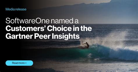 SoftwareOne Customers’ Choice in Gartner Voice of the Customer ...
