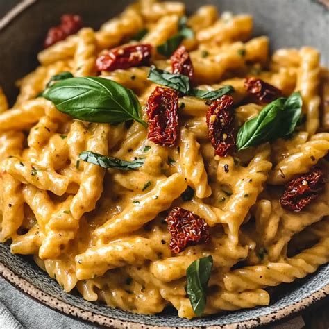 Ultimate Vegan Creamy Sun-Dried Tomato Pasta - Delicious and Quick