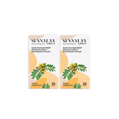 Us Nutri Sennalax 20 Tablets Duo Set – Pharmazone