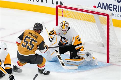 Despite Early Push, Penguins Shut Out By Vegas, 4-0