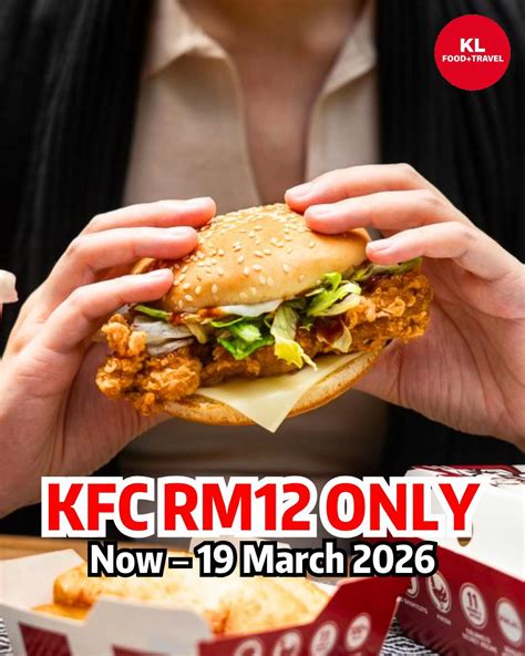 Enjoy KFC Meal Deal for Only RM12 Until March 2026! | TikTok