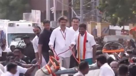 CM Vijay ends Dharapuram campaign, predicts historic victory for TVK