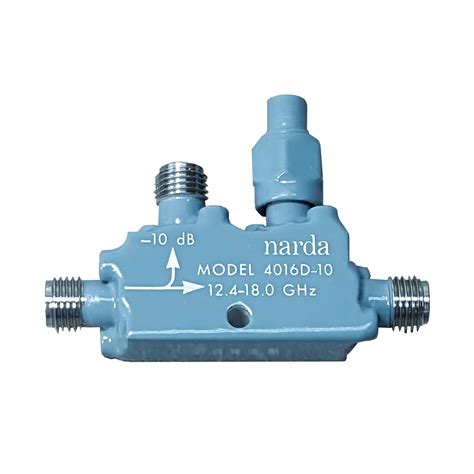 Bell Electronics Narda 4016D-10 Directional Coupler, 12.4 to 18.0 GHz, 10 dB, SMA(f) - Shop