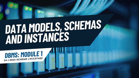 Introduction to DBMS, Data Models, Schemas and Instances | PCCST402 ...