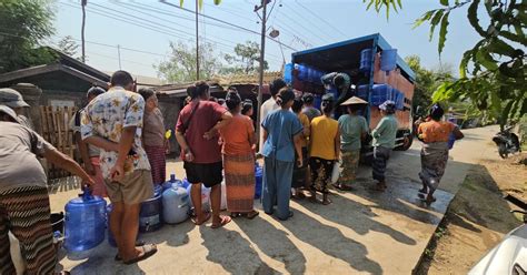 နေပြည်တော်က ငလျင်ဒဏ်သင့်သူတွေ သောက်သုံးရေ ခက်ခဲနေ – မြန်မာဌာန