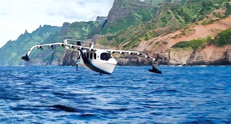 Hawaii Seaglider Wing Hit Water In Testing. Military Moves Ahead.