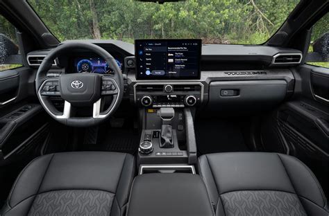 View Interior Photos of the 2024 Toyota Tacoma