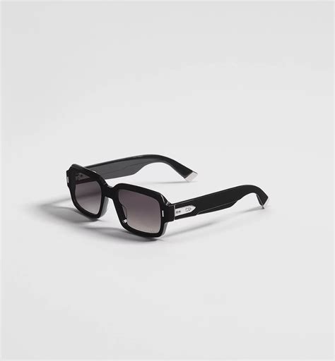 DiorTailoring S2I Transparent Nude Rectangular Sunglasses | DIOR