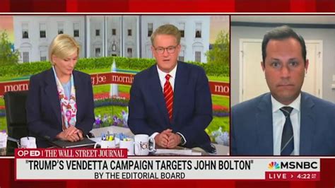 Scarborough’s rant comes after a Truth Social post from the president ...