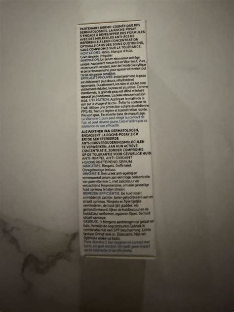 La Roche-Posay Pure Vitamin C10 Anti-Wrinkle Serum SPF 15 Sensitive ...