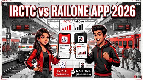 IRCTC vs RailOne App 2026: Which Is Better for Tatkal Ticket Booking ...