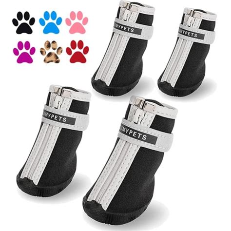 Dog Shoes Small Dog Boots Paw Protectors Winter Snow Rain Waterproof ...