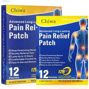 CHIWA Pain Relief Patches | Help Daily Soreness After Exercise With ...