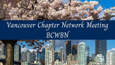 Vancouver Chapter Network Meeting, Feast and Fallow, 305 W 41st Ave ...