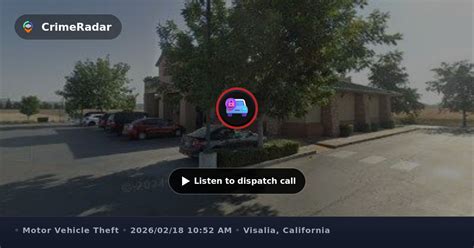 Police check vehicle still flagged as stolen, Visalia CA | CrimeRadar