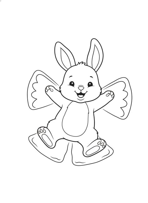 Página para Colorear de Conejo Mago: Aventura Mágica para Niños - PDF ...