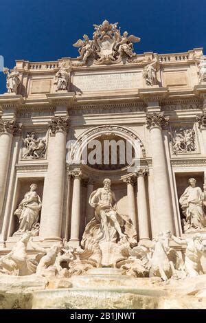Trevi Fountain, Fontana di Trevi in Rome City, Italy Stock Photo - Alamy