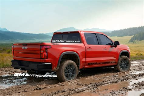 2027 Silverado Trail Boss LT Rendered: Photos