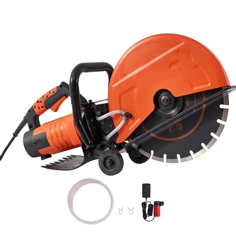 Mecale Electric Concrete Saw 14 in 3200W Circular Cutter 5 in Cutting ...