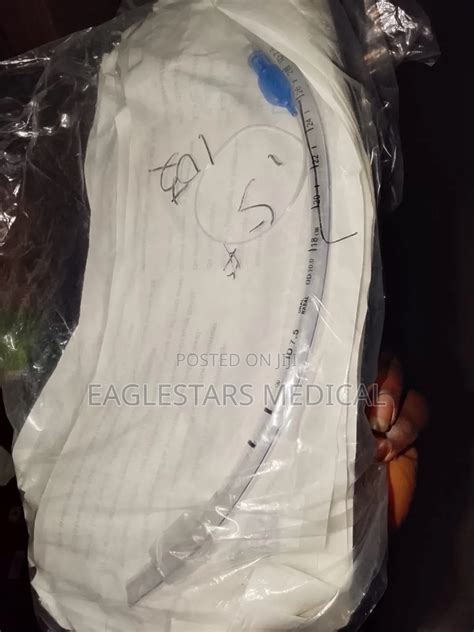 Endotracheal Tube for sale - Eaglestars Medical Price: ₦ 13,000 on Jiji.ng [Lagos Island (Eko)]