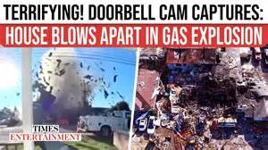Gas line explosion caught on doorbell cam: San Francisco Bay Area home ...