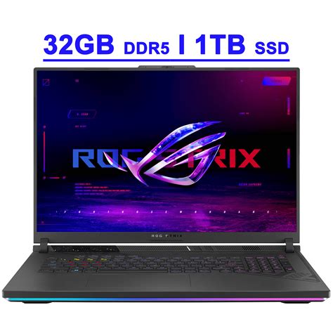 Asus ROG Strix G18 G814 Premium Gaming Laptop 18" 2.5k (2560x1600 ...
