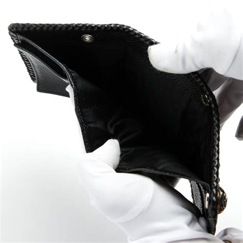 Gothic Cross Biker Wallet — Exotic Chain-Ready Trifold