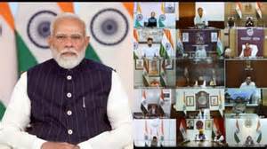 PM Modi's Virtual Meeting With Chief Ministers To Discuss Impact Of ...